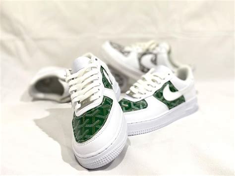 custom goyard air force 1|custom air force 1 shoes.